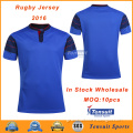 2016 new design qucik dry factory price printed rugby jerseys